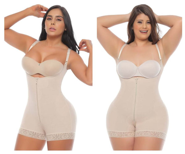 365me Shapewear G001 Control Bodysuits Laura Color Beige