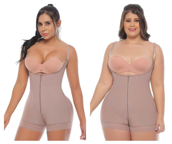 365me Shapewear G001 Control Bodysuits Laura Color Cocoa