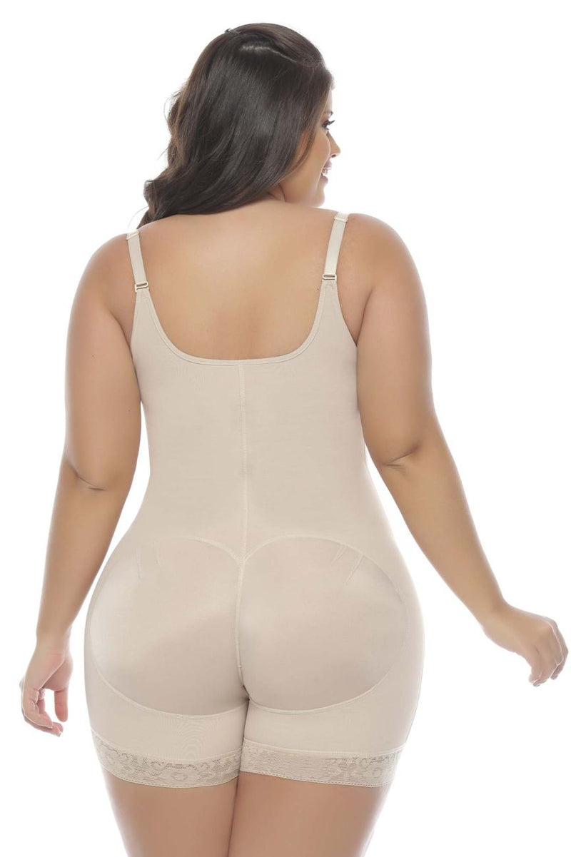 365me Shapewear G002 Control Bodysuits Alexa Color Beige