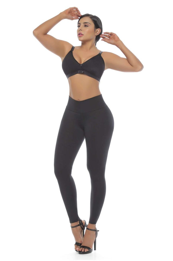 365me Shapewear G008 Leggings Luna Color Black