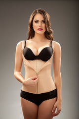 Vedette 400 Felice Underbust Waist Cincher w/ Zipper Color Nude