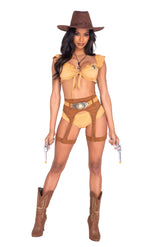 5012 - 4pc Wild & Sexy West Costume