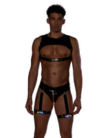 6508 - Pride Vinyl Light-Up Shorts