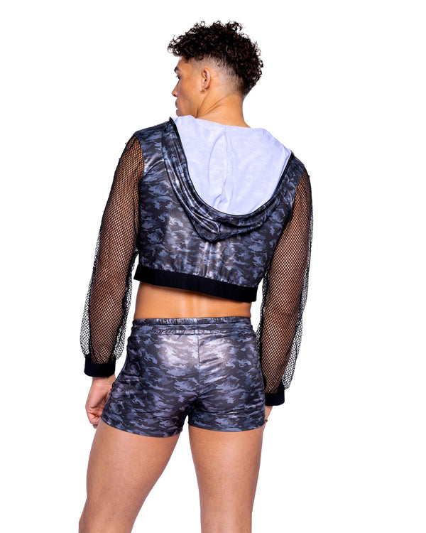 6526 - Shimmer Camouflage Shorts