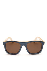 Alice Shoal 1006 Cayo Cangrejo Maple Wood Sunglasses Polarized Lenses Color Brown