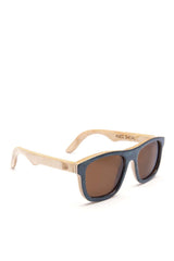 Alice Shoal 1006 Cayo Cangrejo Maple Wood Sunglasses Polarized Lenses Color Brown