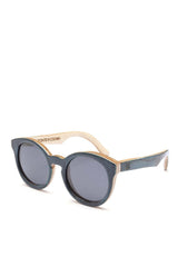 Alice Shoal 1015 Fort Morgan Maple Wood Sunglasses Polarized Lenses Color Black