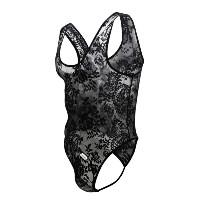 CandyMan 99380X Bodysuit Color Black