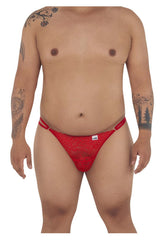 CandyMan 99421X Lace G-String Thongs Color Red