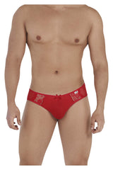 CandyMan 99538 Lace Jockstrap Color Red