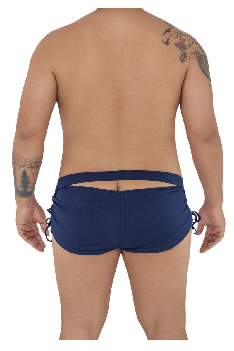 CandyMan 99602X Lounge Pajama Shorts Color Navy