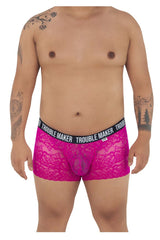 CandyMan 99616X Trouble Maker Lace Trunks Color Pink