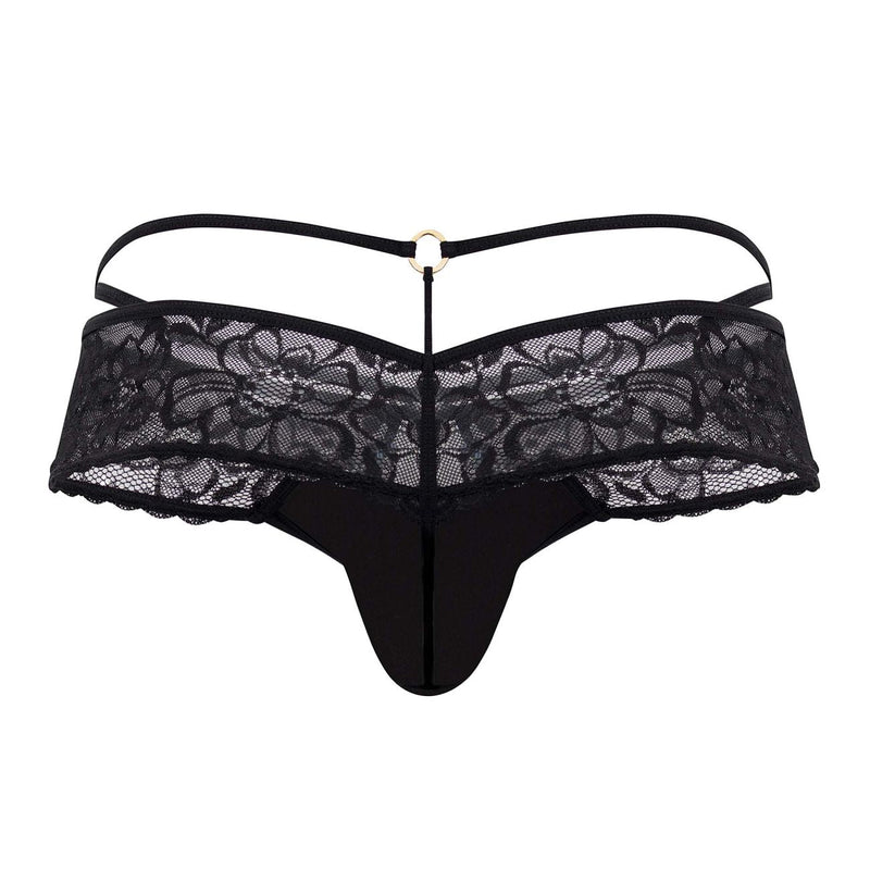 CandyMan 99647 Lace Thongs Color Black