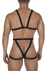 CandyMan 99665 Harness Bodysuit Color Black