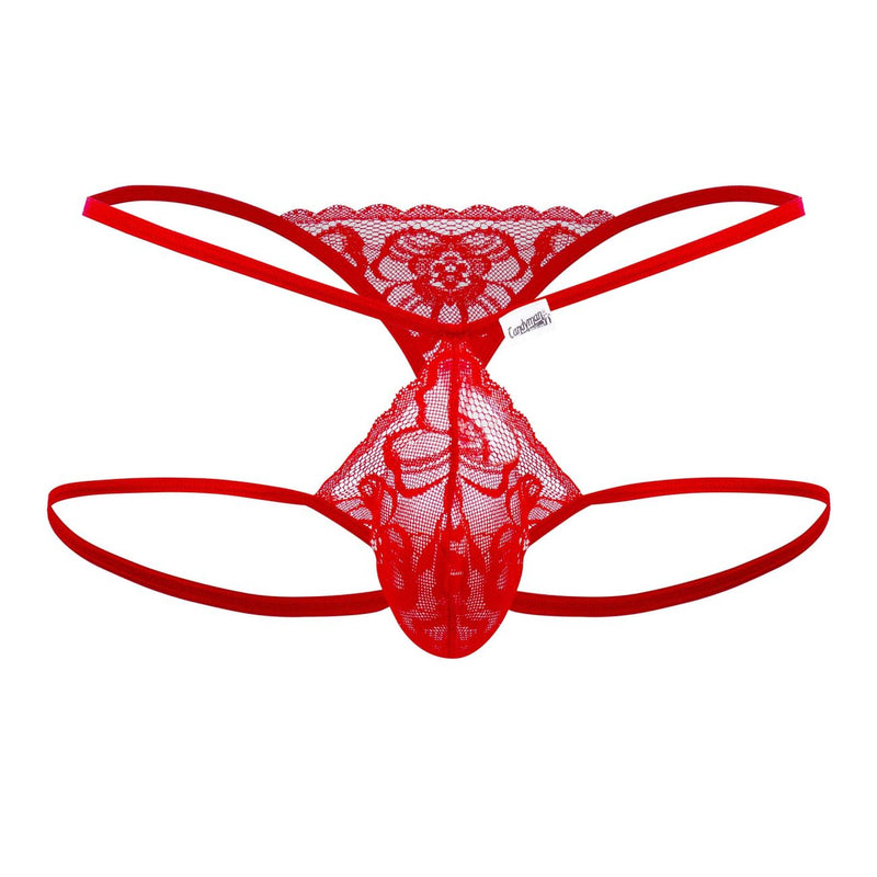 CandyMan 99668 Jock Thongs Color Red