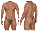 CandyMan 99685 Lace Thongs Color Red