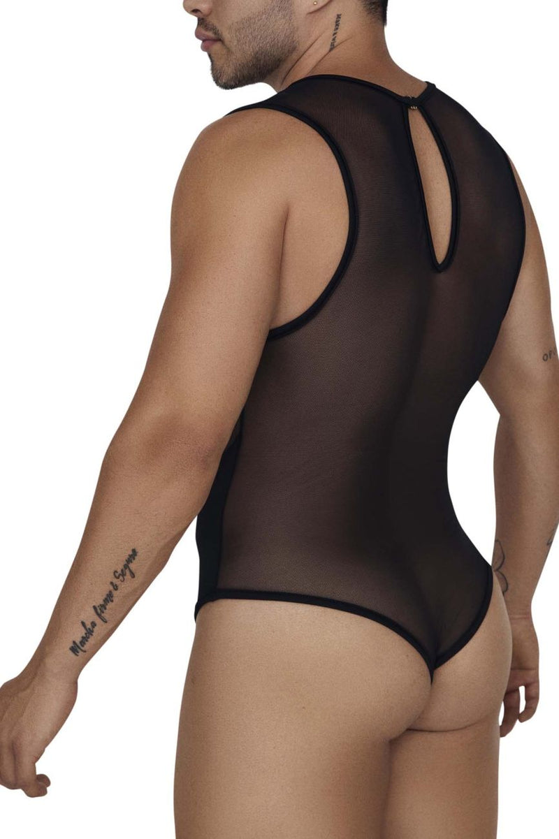 CandyMan 99699 Mesh Bodysuit Color Black