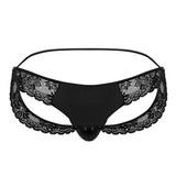 CandyMan 99721 Lace Jockstrap Color Black