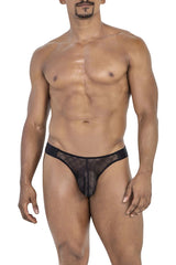 CandyMan 99771 Mesh Thongs Color Black