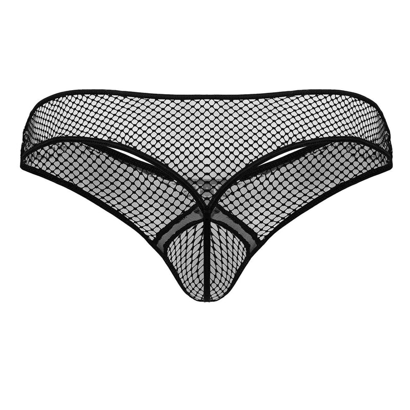 CandyMan 99843 Fishnet Thongs Color Black
