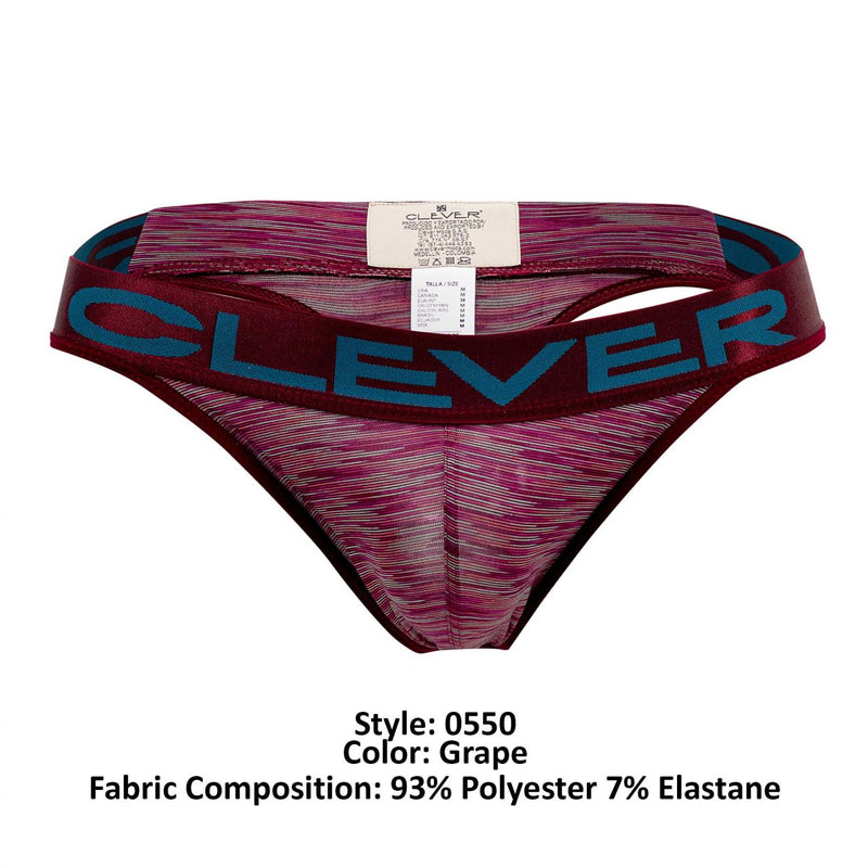 Clever 0550-1 Stepway Thongs Color Grape