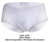 Clever 1512 Caspian Briefs Color White