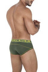 Clever 1527 Strait Briefs Color Green