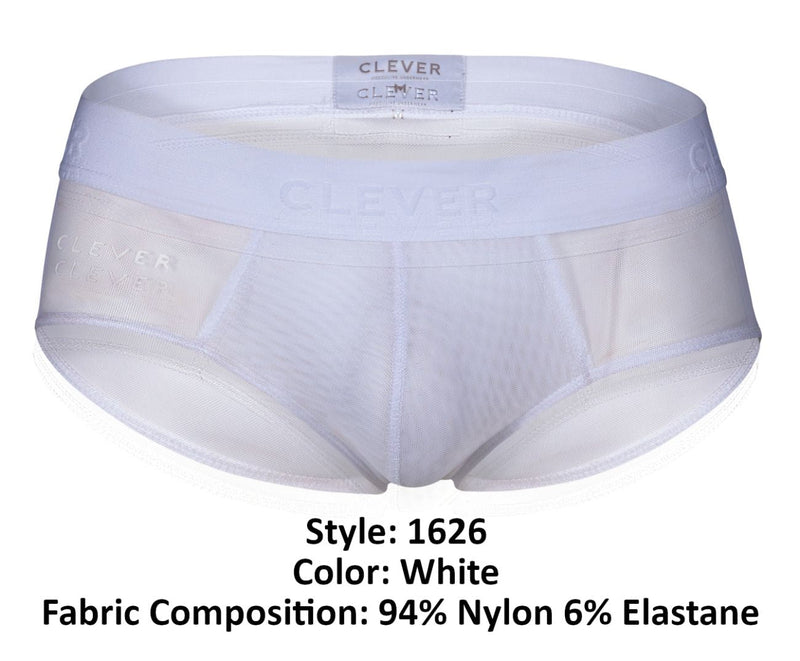 Clever 1626 Yin Yang Briefs Color White