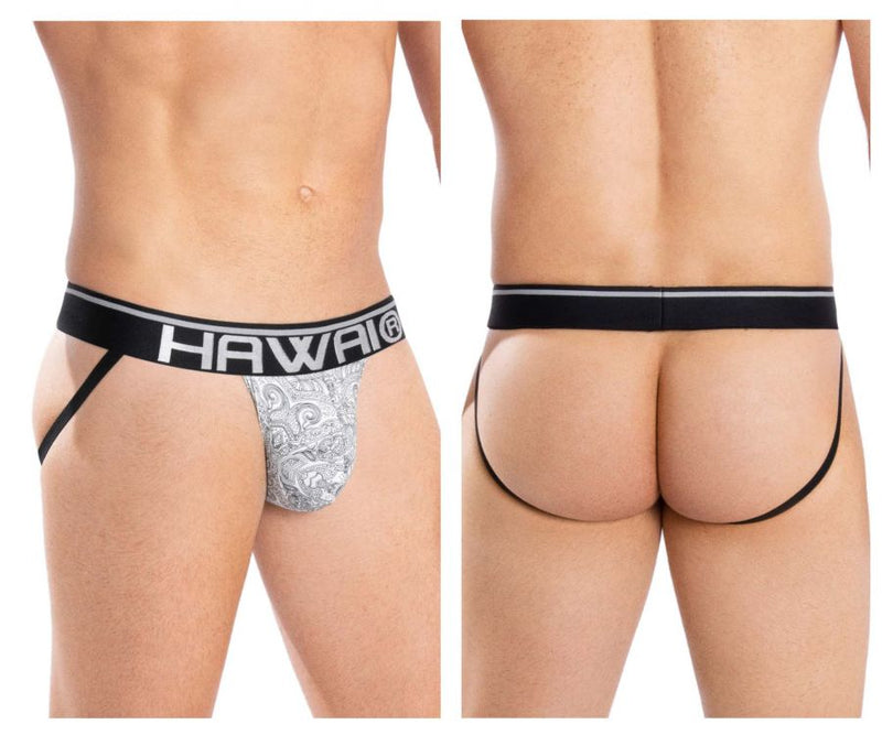 HAWAI 42052 Illustration Athletic Jockstrap Color Vanilla