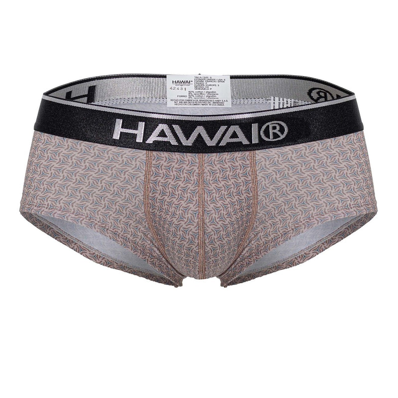 HAWAI 42431 Printed Briefs Color Cocoa