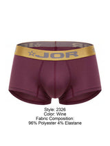 JOR 2326 Soho Trunks Color Wine