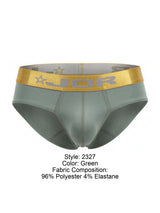 JOR 2327 Soho Briefs Color Green