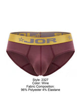 JOR 2327 Soho Briefs Color Wine