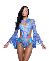 JR284 - Bell-Sleeve Shrug