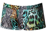 Male Power 143-295 Go Wild Uplift Mini Short Color Multi Animal