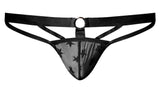 Male Power 416-291 Love Star Thong with Ring Color Black