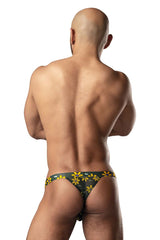 Male Power 433-285 Petal Power Micro Thong  Color Daisy Print