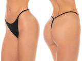 Mapale 138 No Show Sleek Thong Color Black