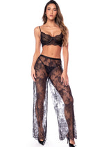 Mapale 1917 Three Piece Exotic Lingerie Set in Black Color Black