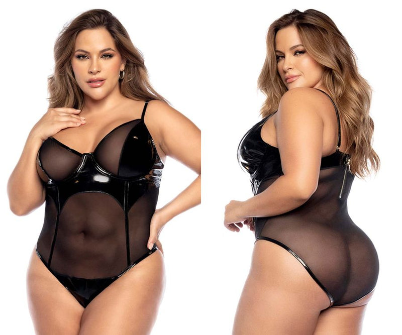 Mapale 2732X Bodysuit Color Wet Black