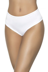 Mapale 3037 High Waist Ruched Back Panty Color White