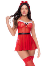 Mapale 60090 Mrs Claus Holiday Costume Outfit - Color As Shown