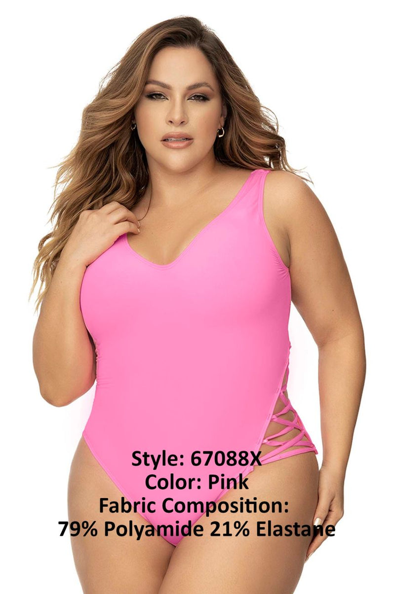 Mapale 67088X One Piece Swimsuit Color Pink