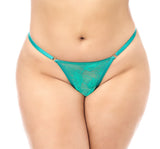 Mapale 7613X Babydoll with matching Panty Color Wild Teal
