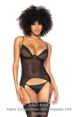 Mapale 8802 Two Piece Set Color Black