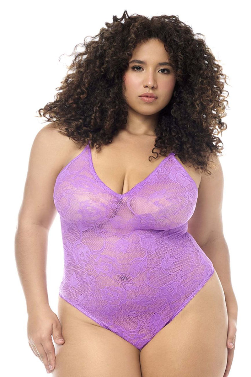 Mapale 8950X Bodysuit Color Wild Orchid