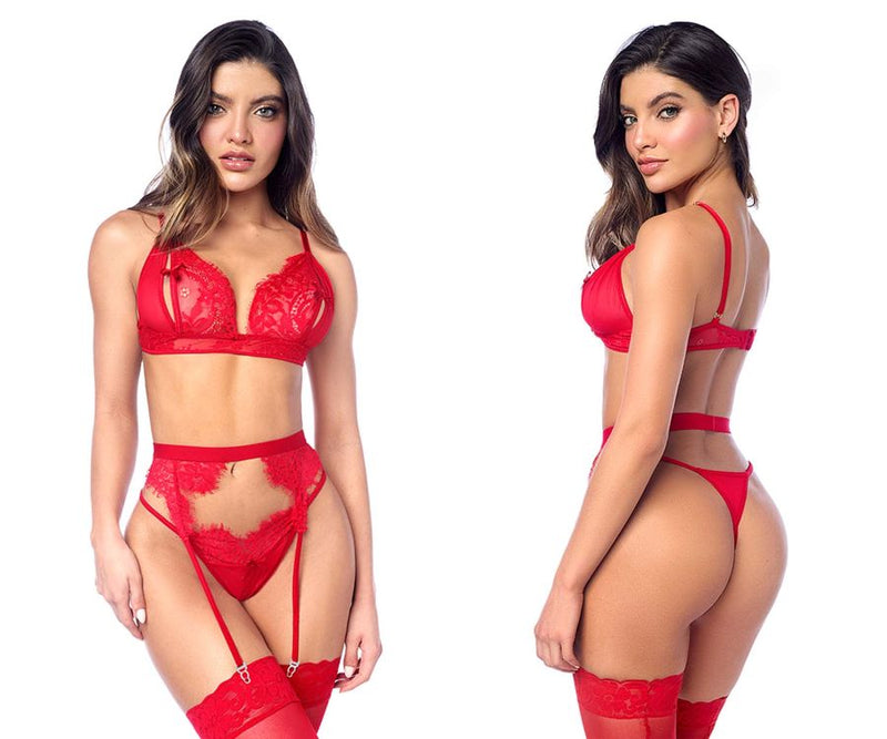 Mapale 8970 Three Piece Set Color Red