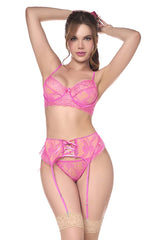 Mapale 8975 Three Piece Set Color Pink