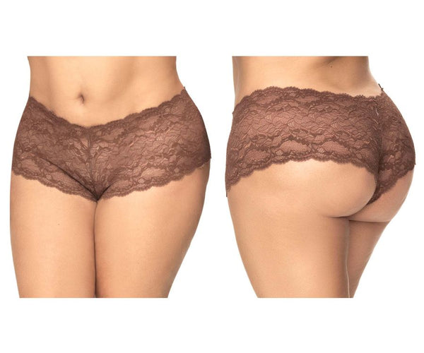 Mapale 90X Lace Boyshort Color Cocoa