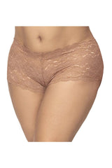 Mapale 90X Lace Boyshort Color Taupe